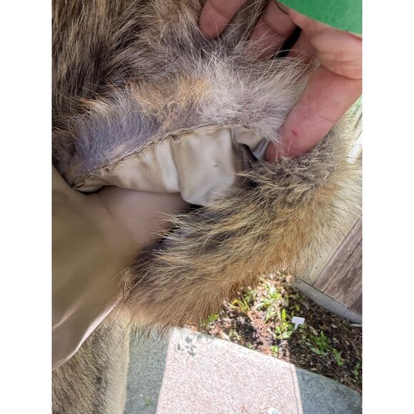 Vintage Coyote Full Length Fur Coat HURTIG Furs - Picture 6 of 16